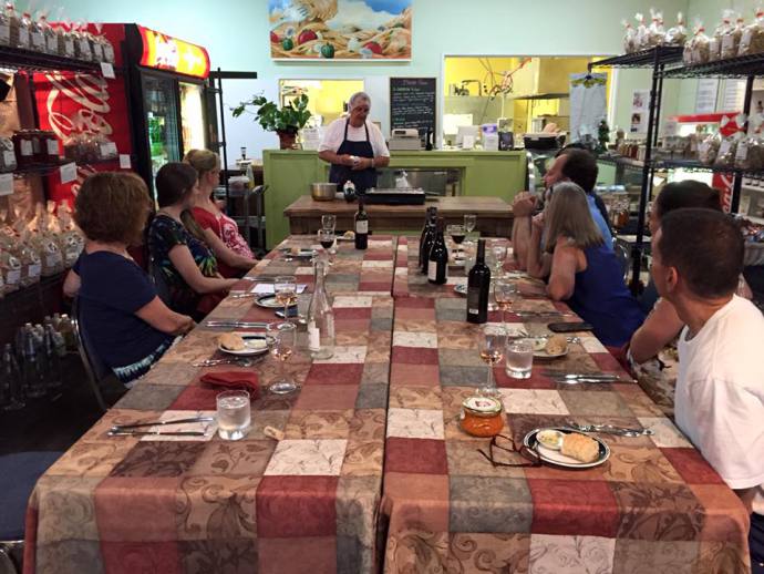 “You Can’t Fly on Just One Wing – Cooking Demo at Frali Gourmet” by beduwen